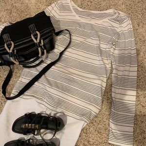 Cute Long Sleeves Knit Top Size Large From Loft